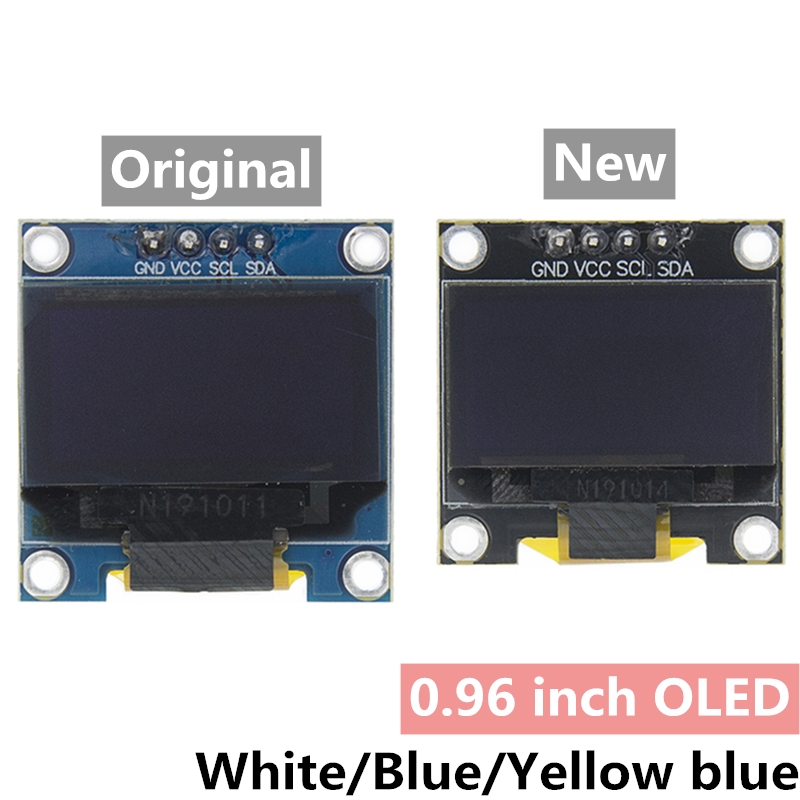 Ssd1306 - 0.96 inç IIC Seri 4pin Beyaz/Mavi/Sarı