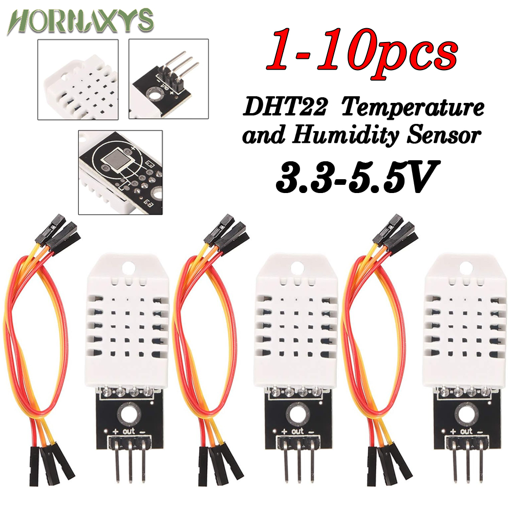 Dht22 - 10/1 adet DHT22 Dijital Sıcaklık ve