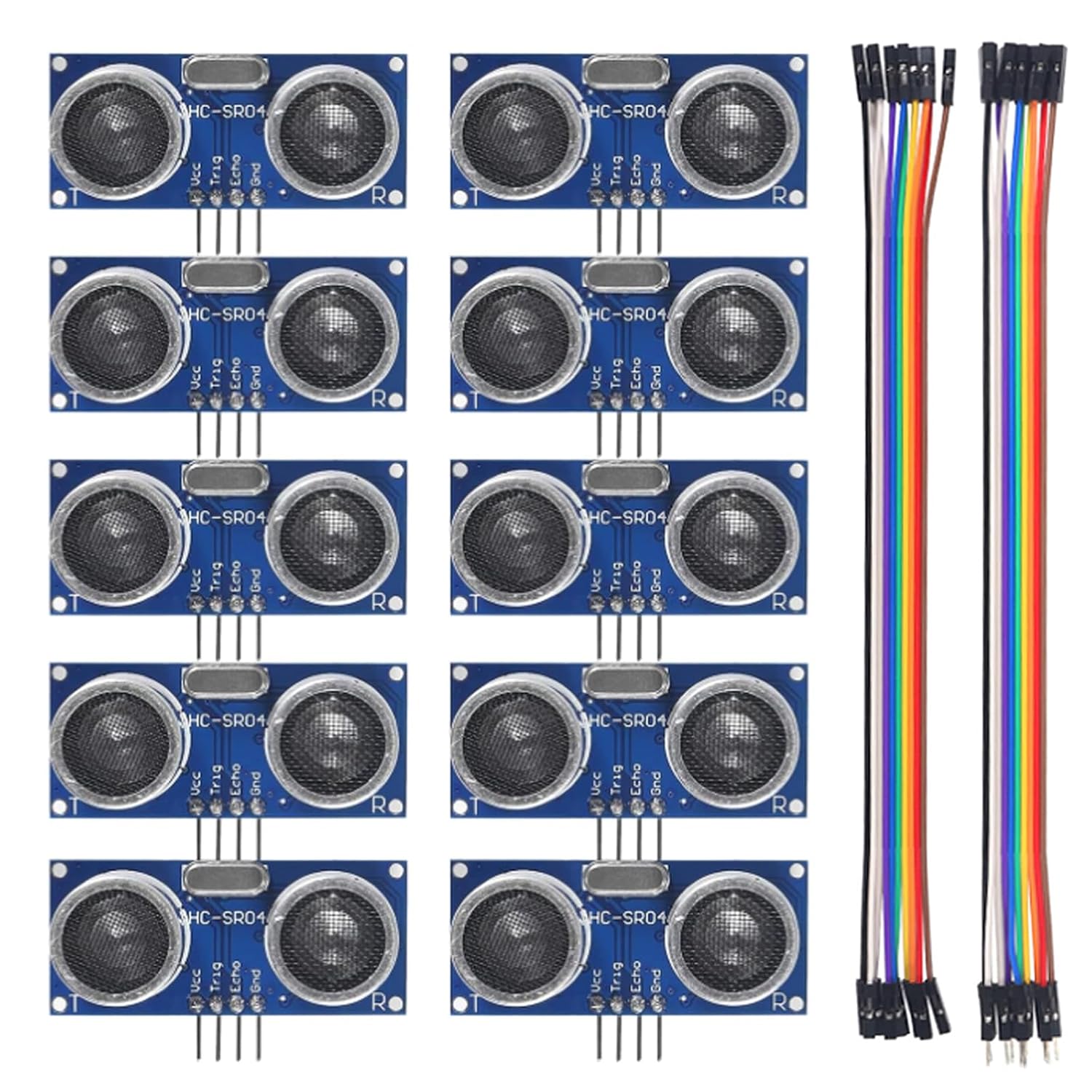 Ultrasonic Sensor Hc-Sr04 - 10 adet HC-SR04 Ultrasonik Sensör Mesafe