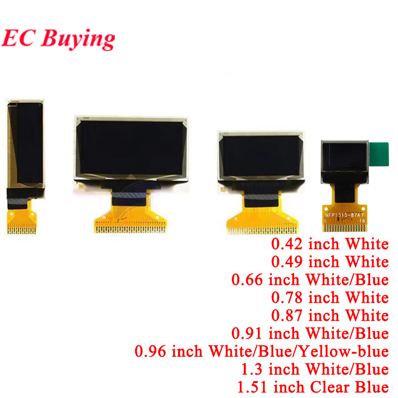 Ssd1306 - OLED Ekran LCD 0,42 0,49 0,66