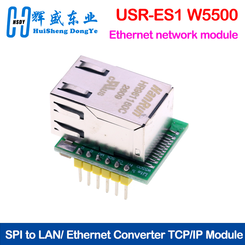 Ethernet W5500 - USR-ES1 W5500 Ethernet Ağ Modülü Donanım