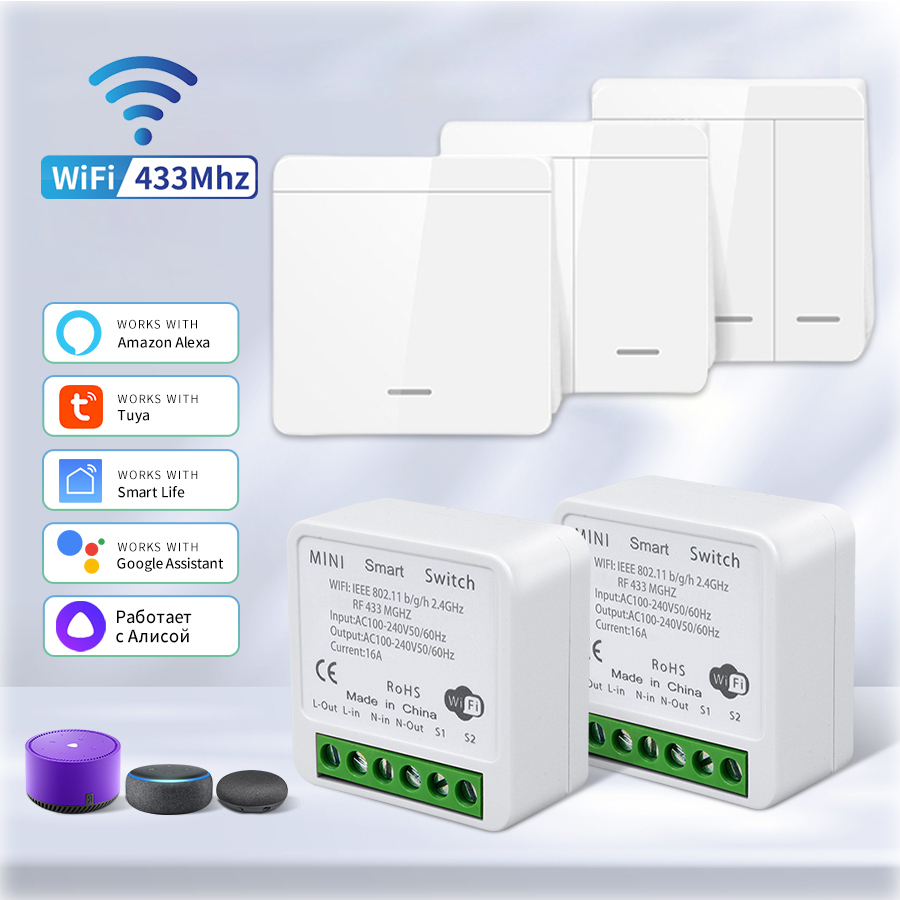 Ir Remote Module - Wifi RF 433MHz Akıllı Anahtar Tuya