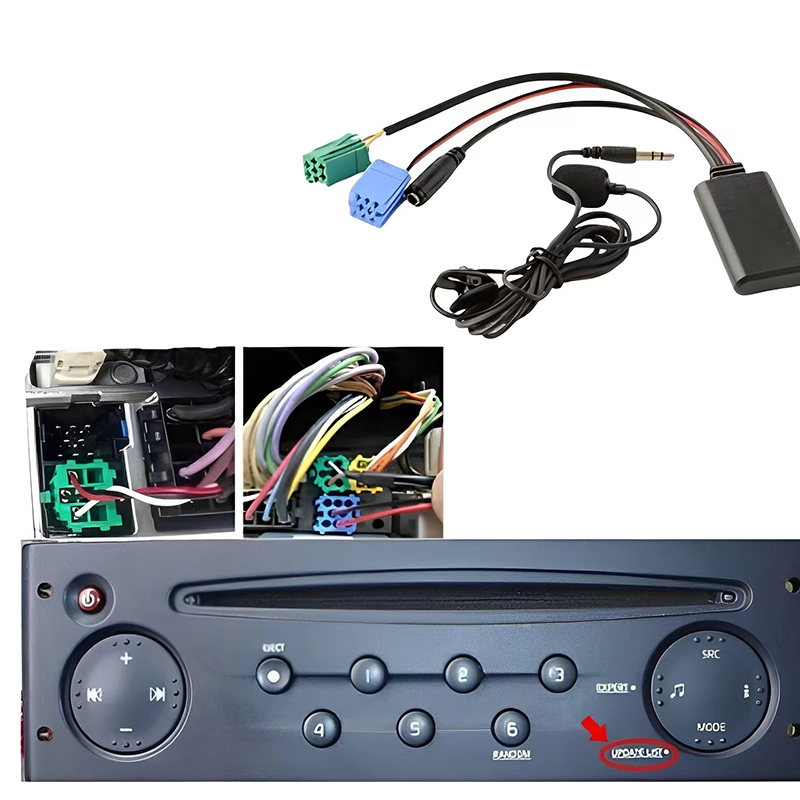 Microphone Module - Araba 5.0 Bluetooth Modülü Aux Adaptör