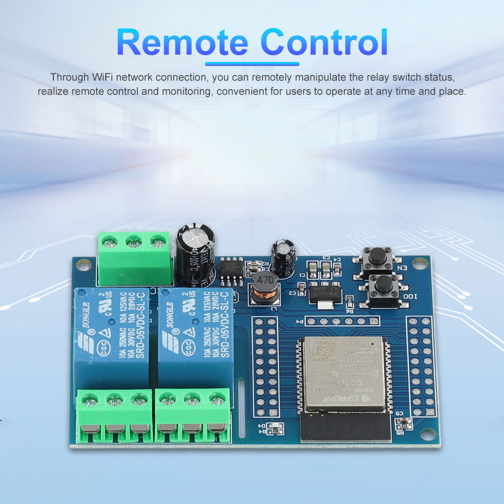 Relay Module 1 Channel - ESP32 WIFI Bluetooth uyumlu BLE Röle