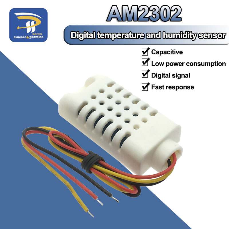 Dht22 - 1 adet kablolu DHT22/AM2302 dijital sıcaklık