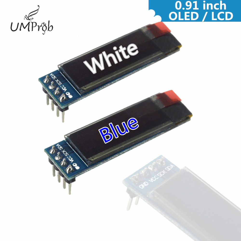 0.91 İnç 128x32 IIC I2C Beyaz  - Ssd1306 incelemesi ve fiyatı