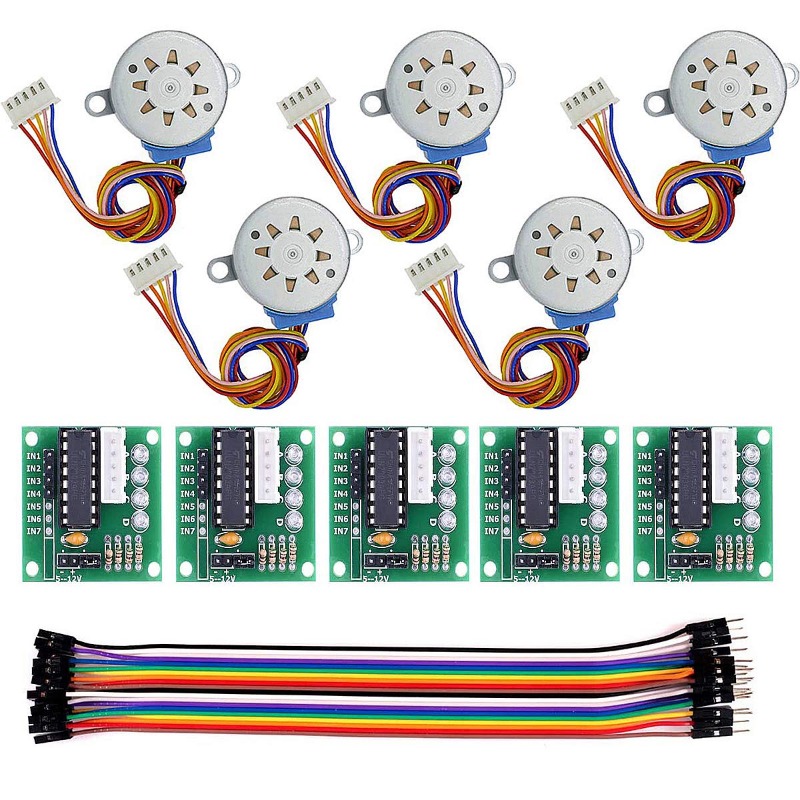5 takım ULN2003 28BYJ-48 5 V S - Stepper Motor 28Byj incelemesi ve fiyatı