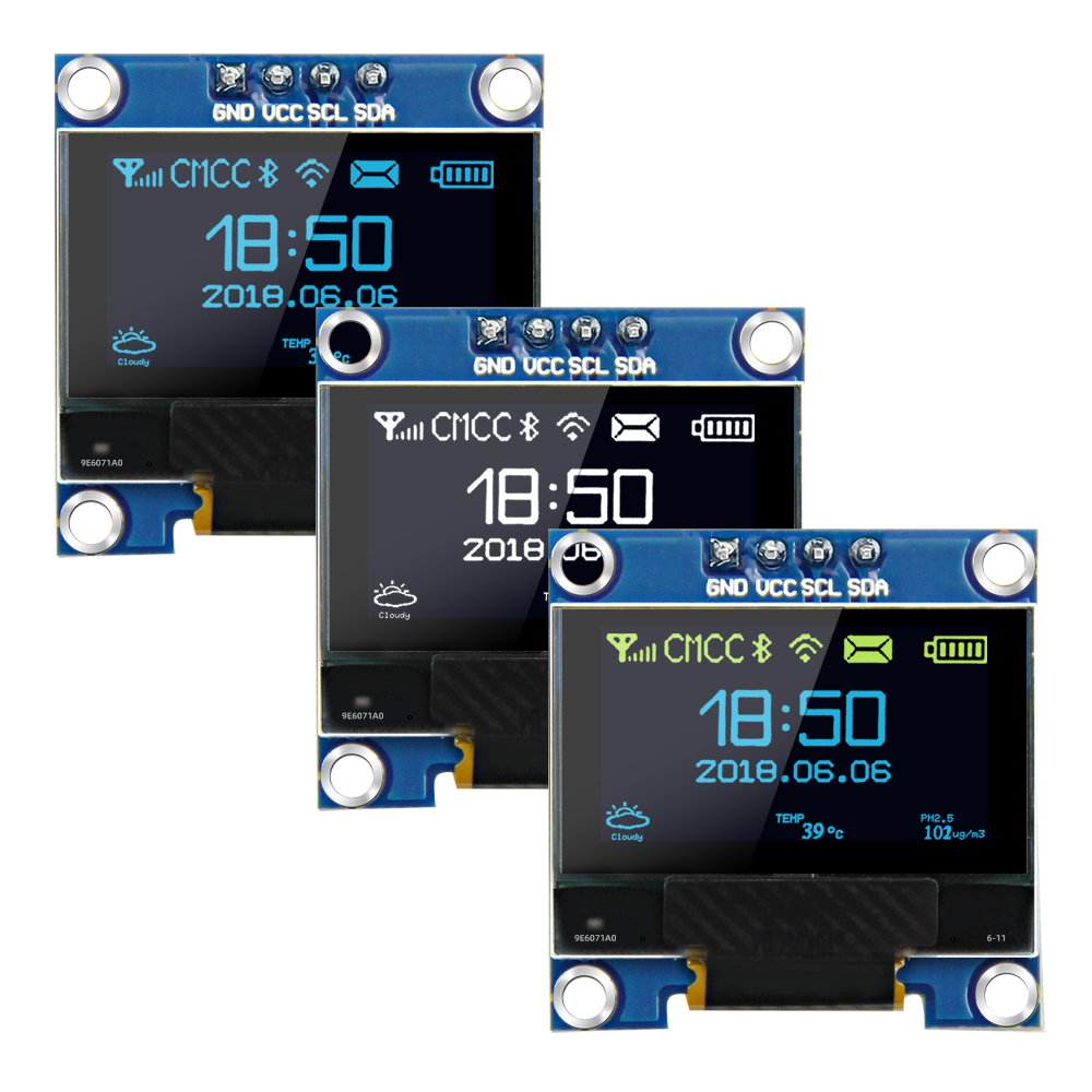 0.96 Inç OLED Ekran Modülü SSD - Ssd1306 incelemesi ve fiyatı