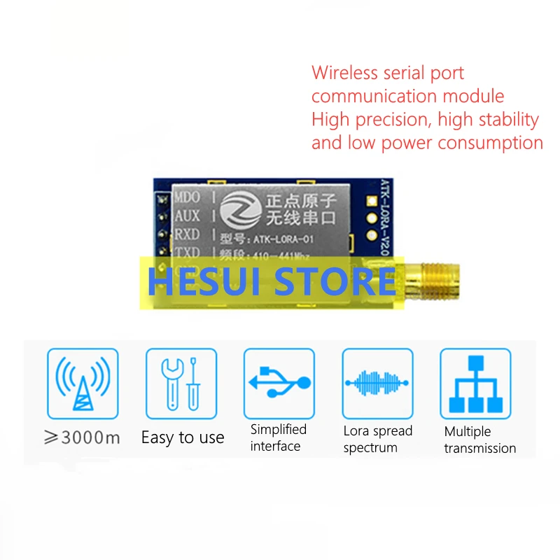 ATK-LORA-01 LORA modülü Kablos - Lora Sx1278 incelemesi ve fiyatı