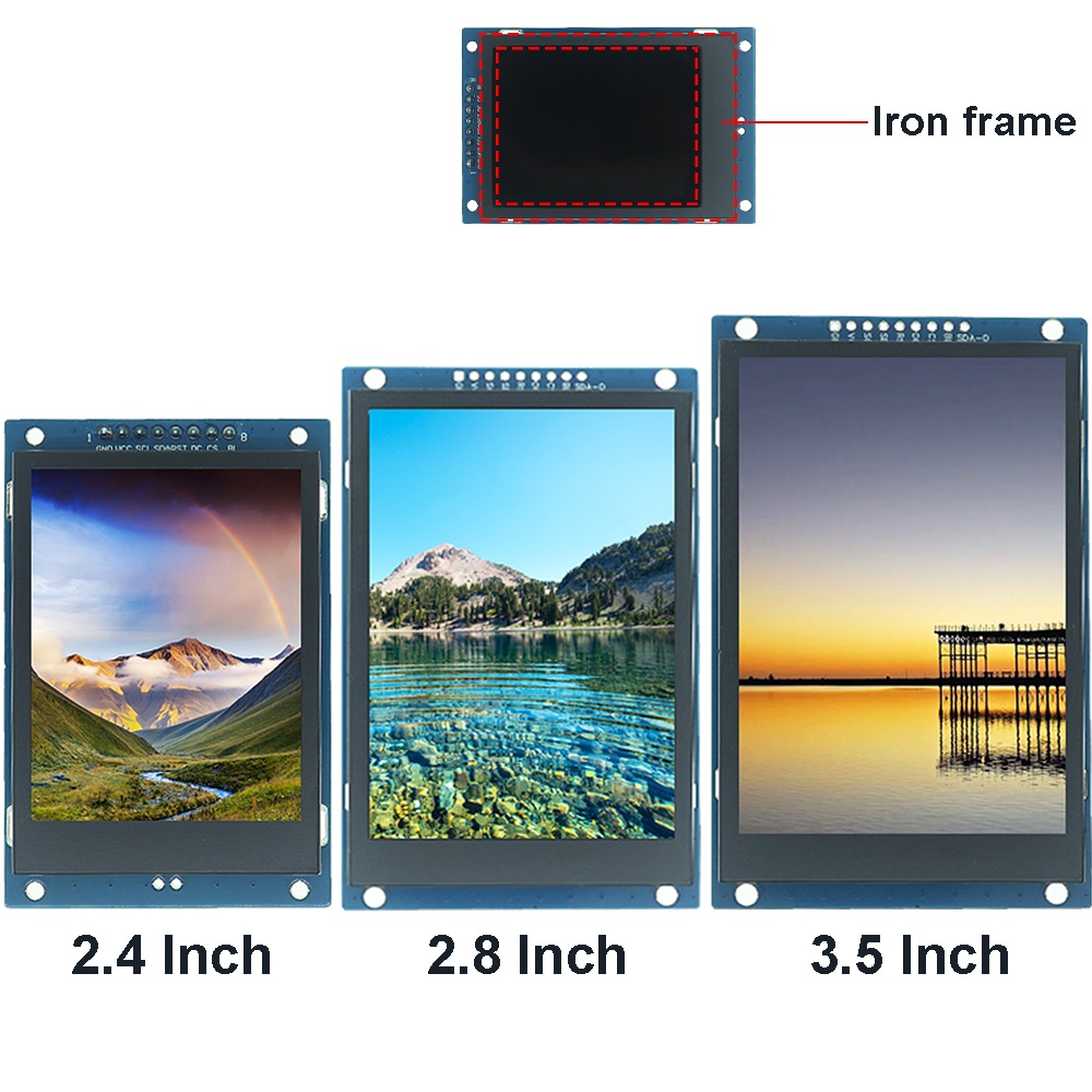 LAOBEI 2.4/2.8/3.5 İnç TFT LCD - Tft Display 2.4 incelemesi ve fiyatı