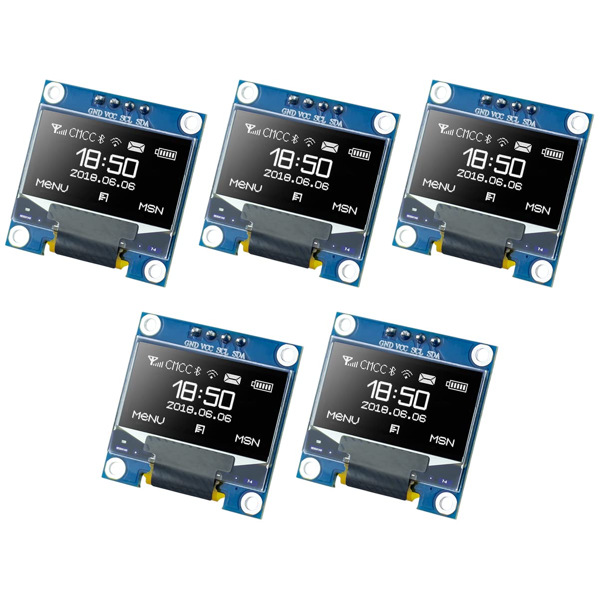 0.96 İnç OLED I2C IIC Ekran Mo - Ssd1306 incelemesi ve fiyatı