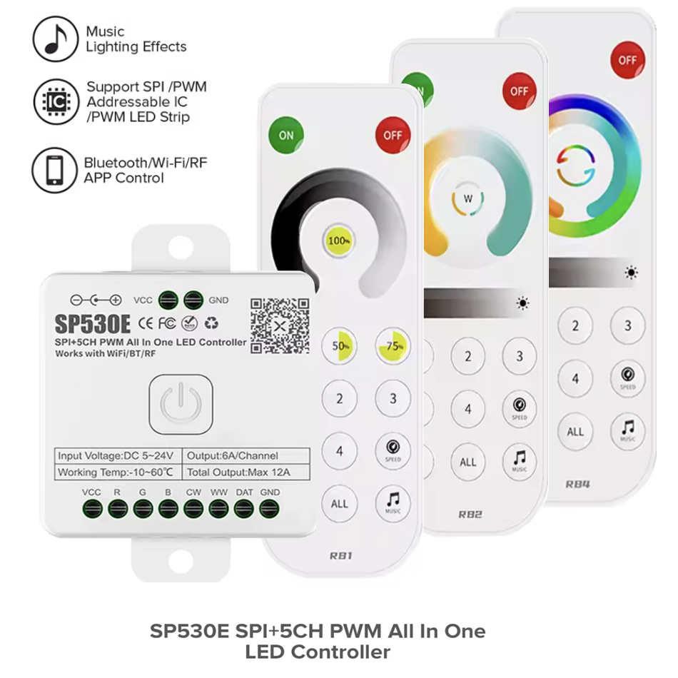 SP530E Hepsi Bir Arada LED Kon - Ws2812B Strip 5V incelemesi ve fiyatı