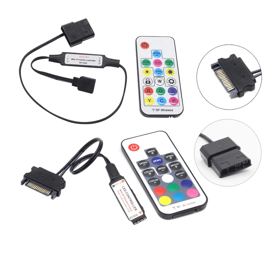 SATA Molex RGB Denetleyici 5V  - Ws2812B Strip 5V incelemesi ve fiyatı