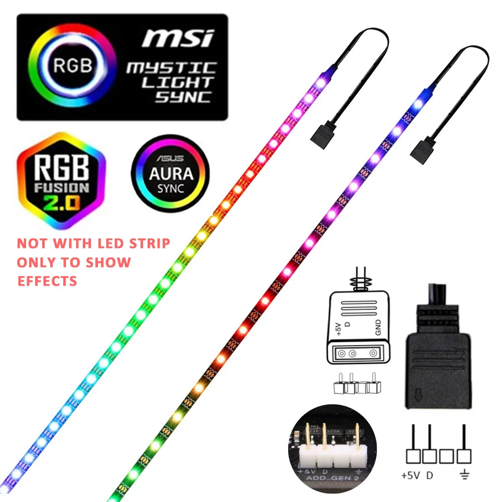 SATA Molex RGB Denetleyici 5V  - Ws2812B Strip 5V incelemesi ve fiyatı