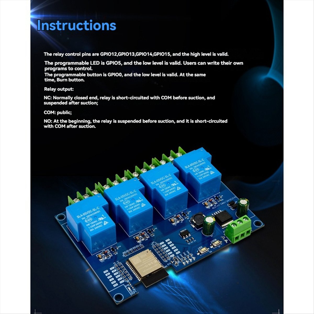 (AD11] 4 Kanallı Röle Modülü 3 - Relay Module 4 Channel incelemesi ve fiyatı