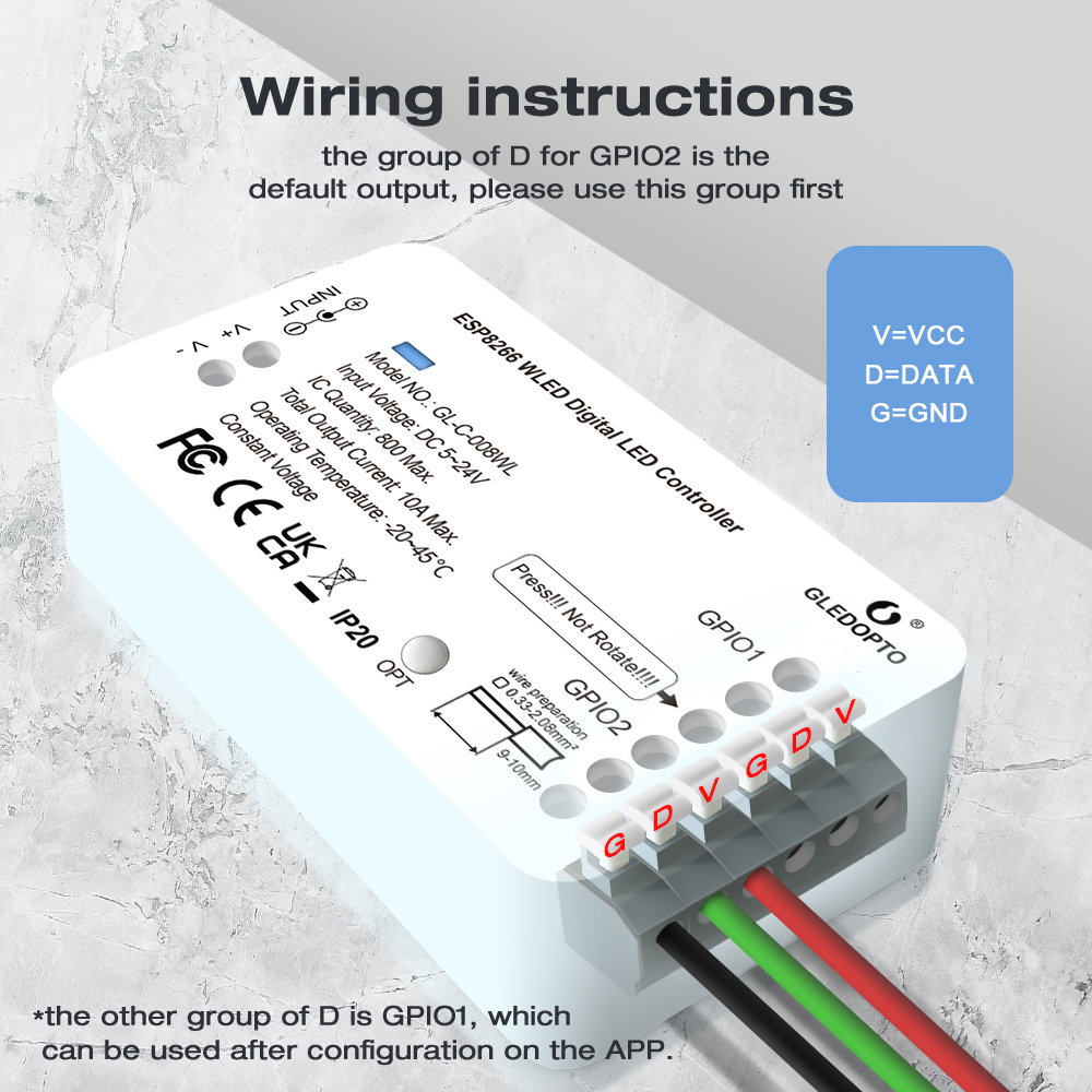 MJJC WLED Denetleyici 5 V 12 V - Ws2812B Strip 5V incelemesi ve fiyatı