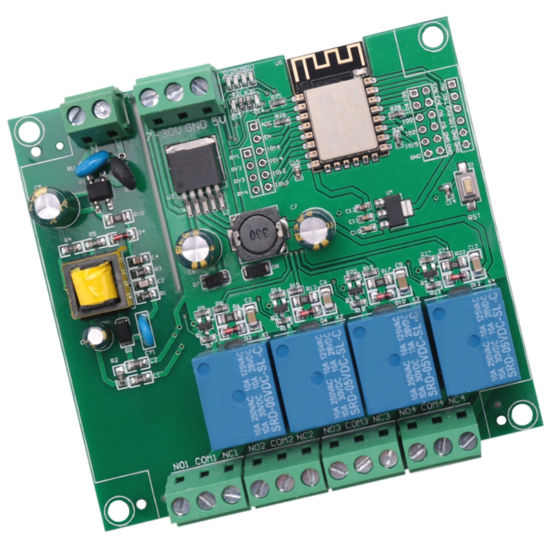 ESP8266 Kablosuz WIFI 4 Kanall - Relay Module 4 Channel incelemesi ve fiyatı