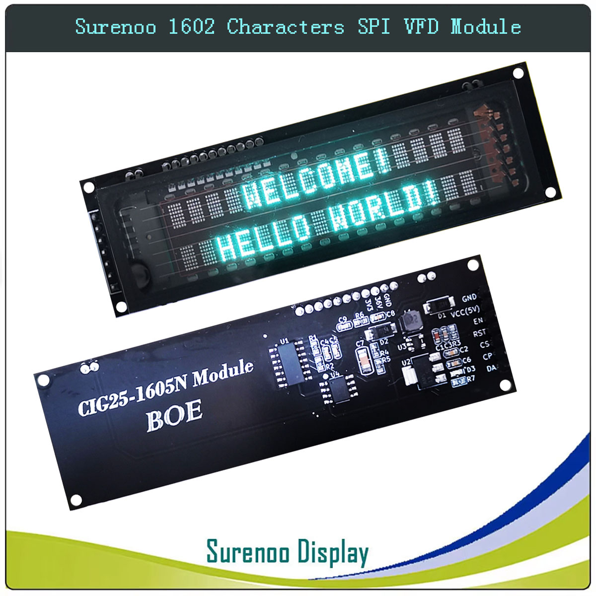 Surenoo 7P Seri SPI 1602 162 1 - Lcd 1602 incelemesi ve fiyatı